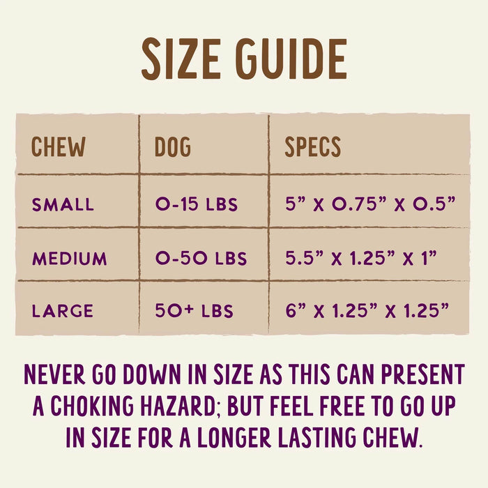 Health Extension Yak Cheese Dog Chew Treat - HE2AH - Large (5 - 6 oz) - Vegetarian - Cheese - 7