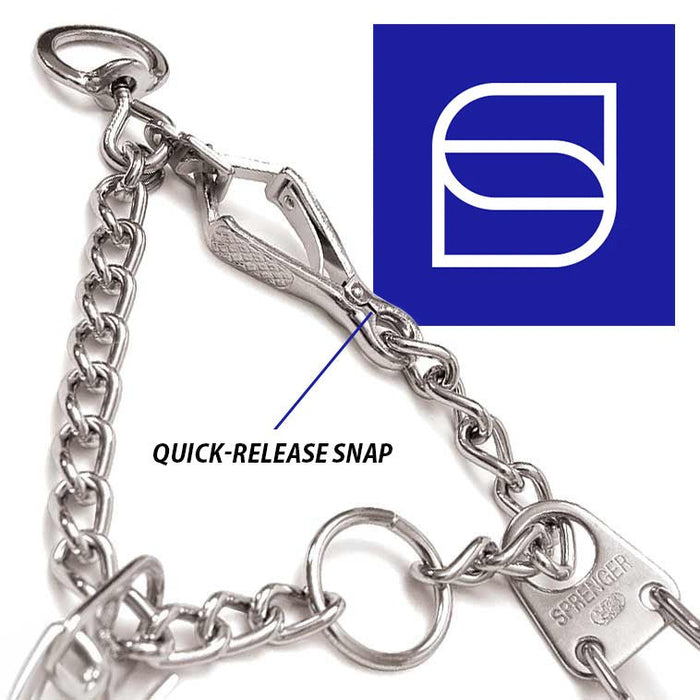 Herm Sprenger Snap - On Prong Training Collars - 56T8 - 3.9 mm (25") - 3