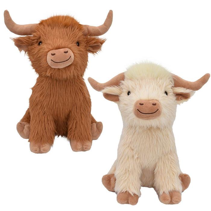 Highland Cow Squeaker Plush Dog Toy - MR1EM - 24" - 1