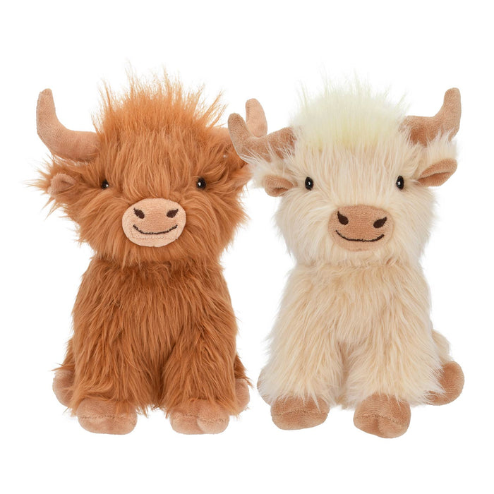 Highland Cow Squeaker Plush Dog Toy - MR1EN - 8" - 2