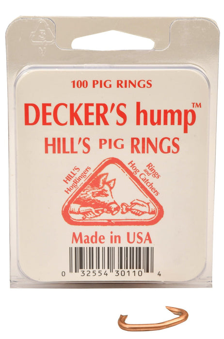 Hog and Pig Rings - D5R3 - Pig Rings - 100 count - 2