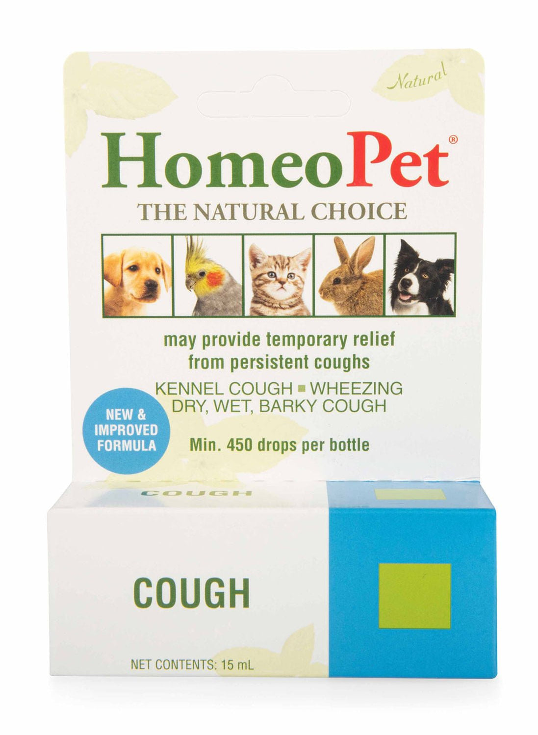 Nvb1 HomeoPet® Cough Remedy for Dogs & Cats, 15 mL — Pet Supplies 4 Less