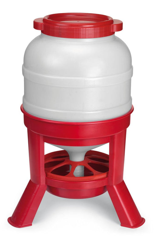 Hopper Chicken Feeder - GAUBV - 30 Liter Chicken Hopper Feeder - 3
