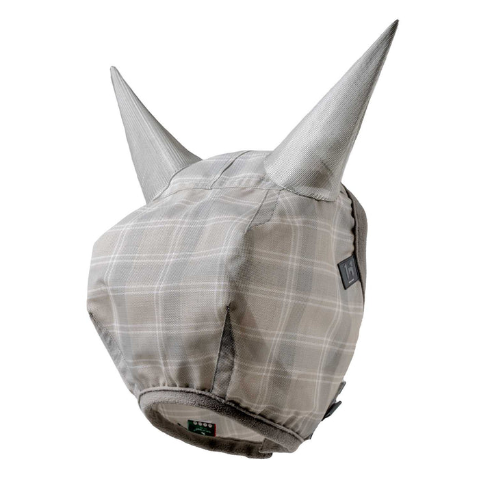 Horseware Newmarket Fly Mask with Ears - FO38E - Witney Charcoal - Cob - 4