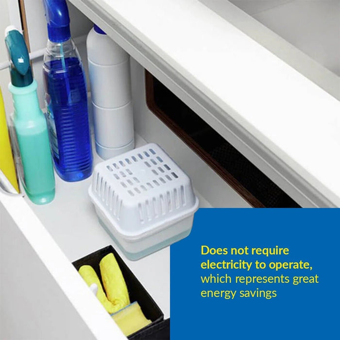 Humydry Compact 8.8 oz Moisture Absorber Device – Refillable Unscented Dehumidifier for Small Rooms - Jeffers - Animal & Pet Supplies > Pet Odor & Stain Removers