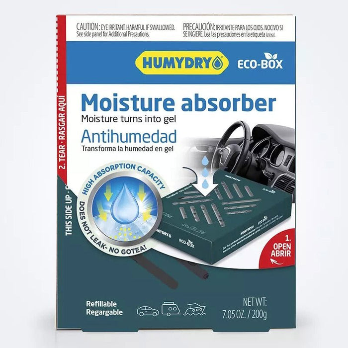 Humydry Ecobox Auto Moisture Absorber 7.5 oz – Gel Dehumidifier for Cars, RVs & Boats, Eco - Friendly - Jeffers - Animal & Pet Supplies > Pet Odor & Stain Removers