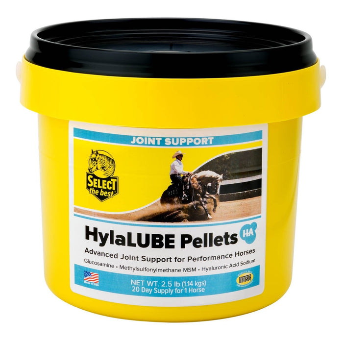 HylaLUBE HA Pellets Joint Supplement for Horses with Glucosamine, MSM & Hyaluronic Acid - Jeffers - Animal Health & Wellness > Joint Health
