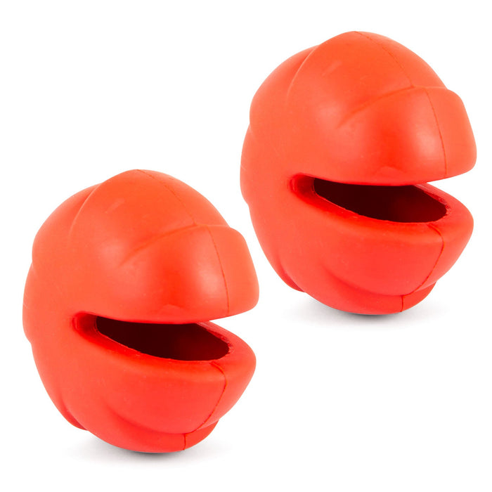 Jeffers Red Millipede Natural Rubber Treat Dispensing Dental Dog Chew Toy