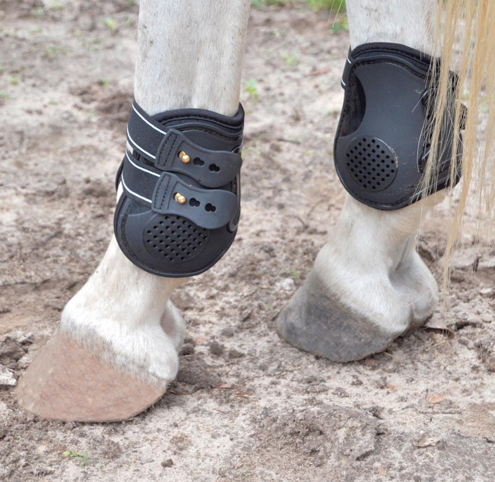 Jeffers Uniquely English Fetlock Boots for Horses, 2-Pack