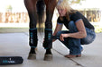 Ice Vibe Therapy Boot for Horses, 2 Pack - FOWE - Full Size Ice Vibe Boot, Black - 2