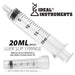 Ideal Luer Slip Syringes, Boxes - CSB4 - 20 mL, 50 Count - 12