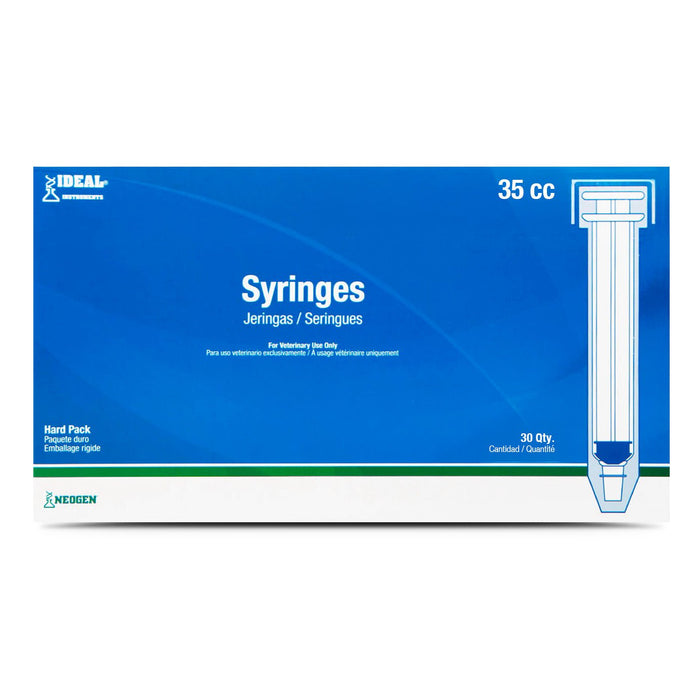 Ideal Luer Slip Syringes, Boxes - CSB5 - 35 mL, 30 Count - 13