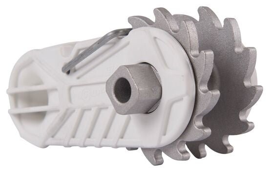 Insulated End Strainer Ratchet Style – Electric Fence Tensioner with Joint Clamp, Heavy Duty - XI2W - 1 ct - 1