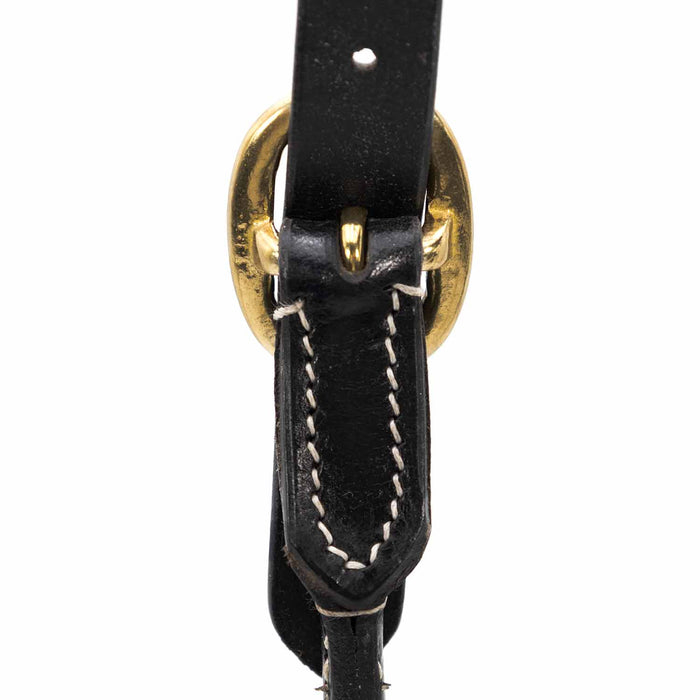 Jeffers Harness Leather Show Halter Color Black
