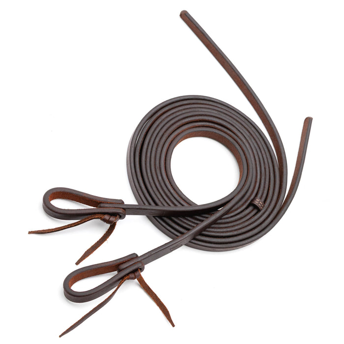 Jeffers LuxeLeather Heavy Oiled Split Reins for Horses