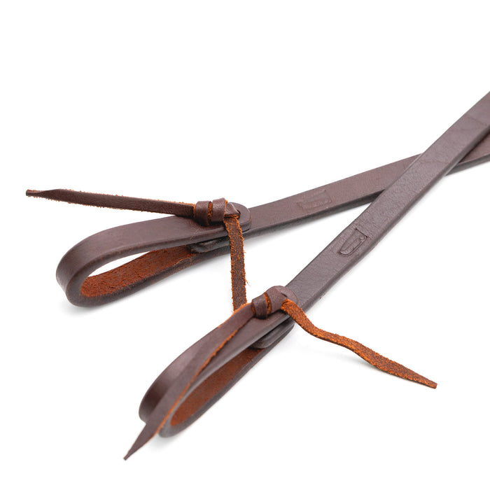Jeffers LuxeLeather Heavy Oiled Split Reins for Horses
