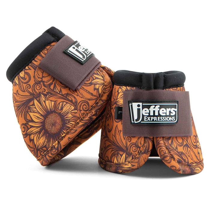 Jeffers Expression No-Turn Bell Boots for Horses, Pair