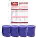 Jefers Horse Fleece Polo Wraps - Reusable Set of 4 Wraps and 1 Equine Health Record - NEWD-KIT - 4 Fleece Polo Wraps & 1 Health Record - Purple - 6