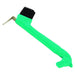 Jeffers 2 - in - 1 Horse Head Hoof Pick with Cleaning Brush - IATU - Green - 1 - 2