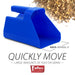 Jeffers 3 Quart Super Scoop for Grain or Feed - IASN - Royal Blue - 5