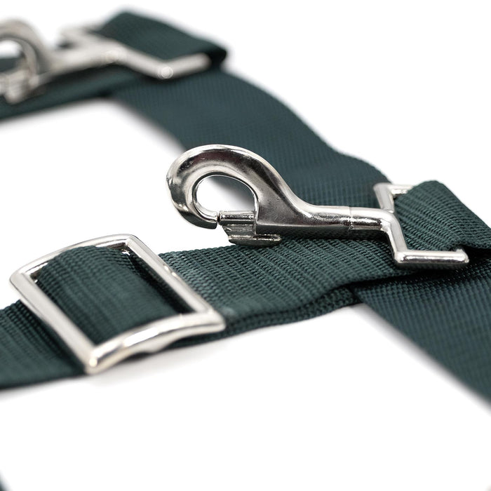 Jeffers Adjustable Horse Stall Guard - IAPE - Green - 18" H x 36"L to 48"L - 2