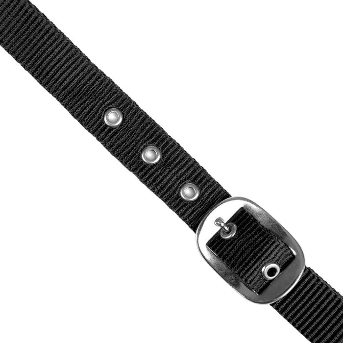 Jeffers Adjustable Nylon Full Size Horse Halter - GAGDL - Black - 5