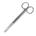 Jeffers Autoclavable Veterinary Surgical Scissors - JIS6 - Sharp-Blunt Straight - 6" - Each - 6