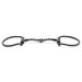 Jeffers Black Steel Offset Dee Horse Bit, Snaffle Mouth - A8GB - 4