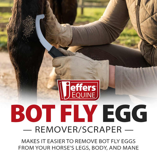 Jeffers Bot Fly Egg Scraper - KOR8 - Black - 1 - 2