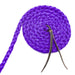 Jeffers Braided Mule Tape Halter with 10' Lead for Horses - JEF11E - Purple - Full - 26