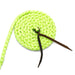 Jeffers Braided Mule Tape Halter with 10' Lead for Horses - JEF11J - Lime Green - Full - 32