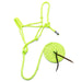Jeffers Braided Mule Tape Halter with 10' Lead for Horses - JEF11J - Lime Green - Full - 30