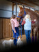 Jeffers Braided Mule Tape Halter with 10' Lead for Horses - JEF11L - Orange - Full - 1 ct - 5