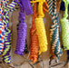 Jeffers Braided Mule Tape Halter with 10' Lead for Horses - JEF11L - Orange - Full - 2