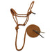 Jeffers Braided Mule Tape Halter with 10' Lead for Horses - JEF11M - Bronze - Full - 33