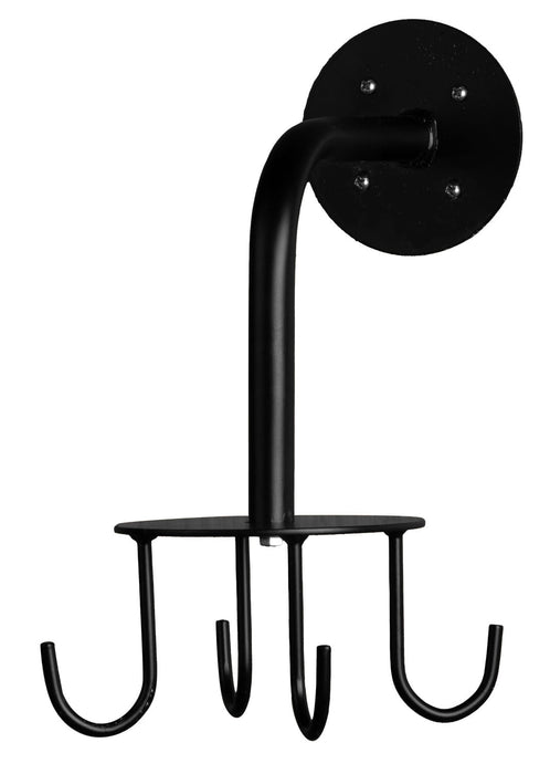 Jeffers 4 Hook Rotating Carousel Horse Bridle & Halter Wall Mount Rack - IAZT - 1