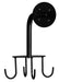 Jeffers 4 Hook Rotating Carousel Horse Bridle & Halter Wall Mount Rack - IAZT - 1