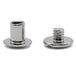 Jeffers Chicago Screws for Leather & Tack, 10 Pack - IACV - 1/4" - 10 pk - 2