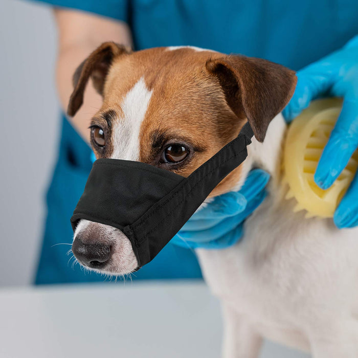 Jeffers Comfort Dog Muzzle with Padded Nose Guard - I2E9 - XSmall (4"D) - 1