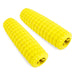 Jeffers Corn Cob Natural Rubber Treat Dispensing Dog Chew Toy with Dental Benefits - I7QC-2 - Yellow - Medium - 2 - 13