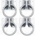 Jeffers Cross Tie Ring for Trailers, Stables, & Barns - IAB8-4PK - 4 - 9