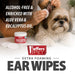 Jeffers Dog Ear Cleaning Wipes, 100 ct - JEFZWD - 5.9 oz - 100 Pack - 5