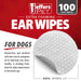 Jeffers Dog Ear Cleaning Wipes, 100 ct - JEFZWD - 5.9 oz - 100 Pack - 4