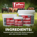 Jeffers Equine GET-AWAY Feed-Thru Biting Insect Deterrent Supplement for Horses - AXJA - 2 lbs - 3