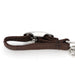 Jeffers Equine Nylon Curb Strap with Single Chain - SSZ2 - Brown - 8