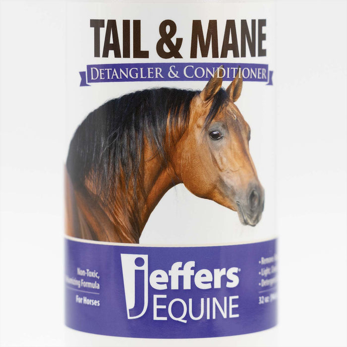 Jeffers Equine Tail & Mane Detangler and Conditioner Spray for Horses - TZD1 - Coconut - 32 oz - 3