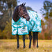 Jeffers Expression 1200 Denier Standard Neck Turnout Horse Blanket, 240 Gram - JEF2SR - Bisbee Blue - 66" - 9