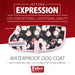 Jeffers Expression 600D Waterproof Ripstop Dog Coat, 240 Gram - JEF2HK - Rose Garden - 16" - 15