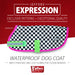 Jeffers Expression 600D Waterproof Ripstop Dog Coat, 240 Gram - JEF2J4 - Skater Pup - 16" - 29
