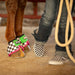 Jeffers Expression No - Turn Bell Boots for Horses, Pair - JEF2LY - Skater Cowgirl - Medium - 2 ct - 9